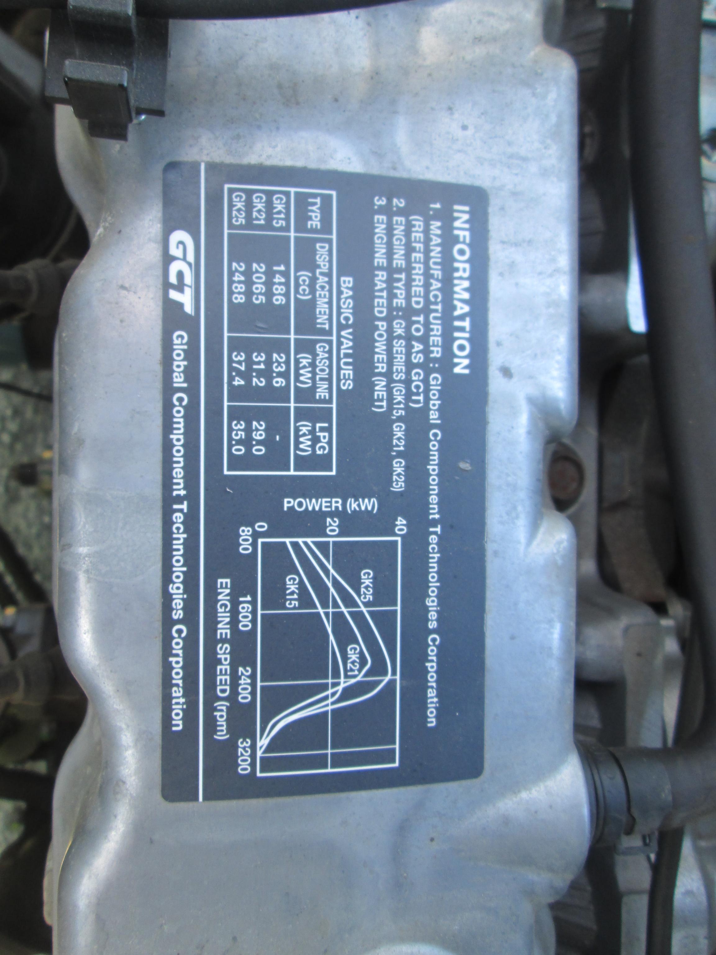 FORKLIFT NEW VIFT FG30L 6,500lbs forklift SN 04737S equipped with NISSAN 4 cyl gasoline / LPG