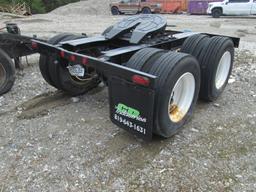 ROLLOFF TRAILER 26' T/A Roll off Pup trailer SN 2C9S613D3GV057001, t/a dolly, 40 yard roll off