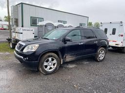 2010 GMC ACADIA SPORT UTILITY VEHICLE VN:1GKLRLED9AJ122260 powered by 3.6L gas engine, equipped with