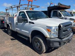 2012 FORD F350 SERVICE TRUCK VN; 1FDRF3B66CEC77893 4x4, equipped with power steering, service body,