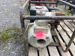 CHAMPION 3IN. TRASH PUMP WATER PUMP powered by gas engine.