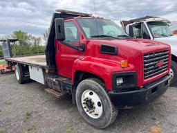 2008 GMC ROLLBACK TRUCK VN:1GDJC1B38F404870 powered by diesel engine, equipped with power steering,