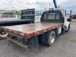 1999 INTERNATIONAL 4700 FLATBED TRUCK VN:1HTSMABM3XH646490 powered by T444E diesel engine, equipped