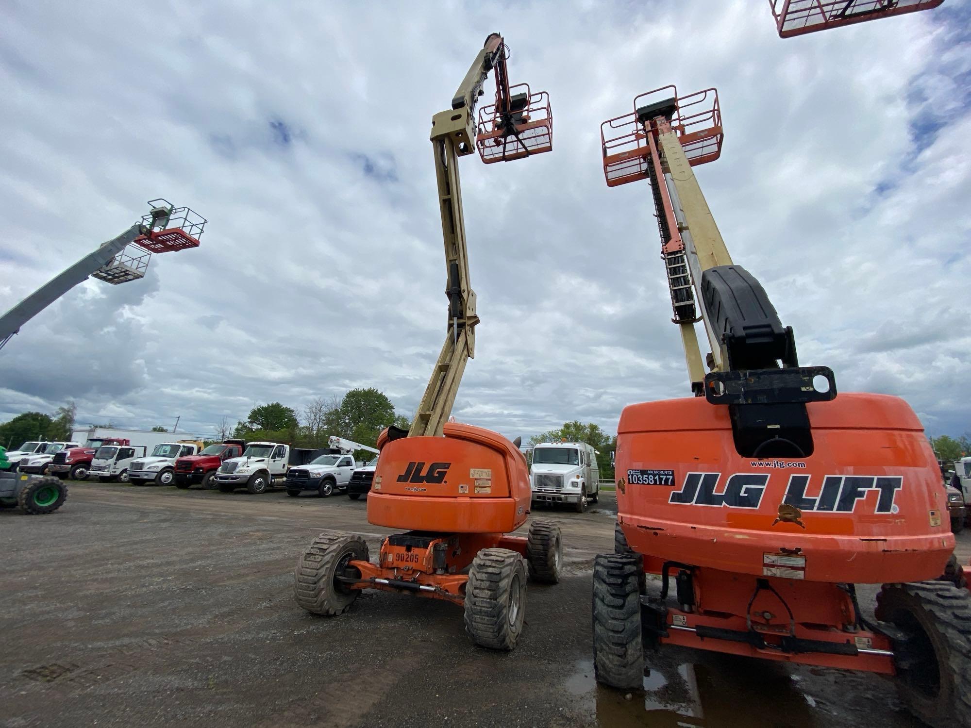 JLG 450AJ BOOM LIFT SN:17879 4x4, powered by diesel engine, equipped with 45ft. Platform height,