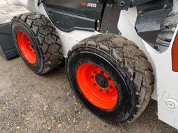 2020 BOBCAT S66 SKID STEER SN:B4SA11211 powered by diesel engine, equipped with EROPS, air, heat,