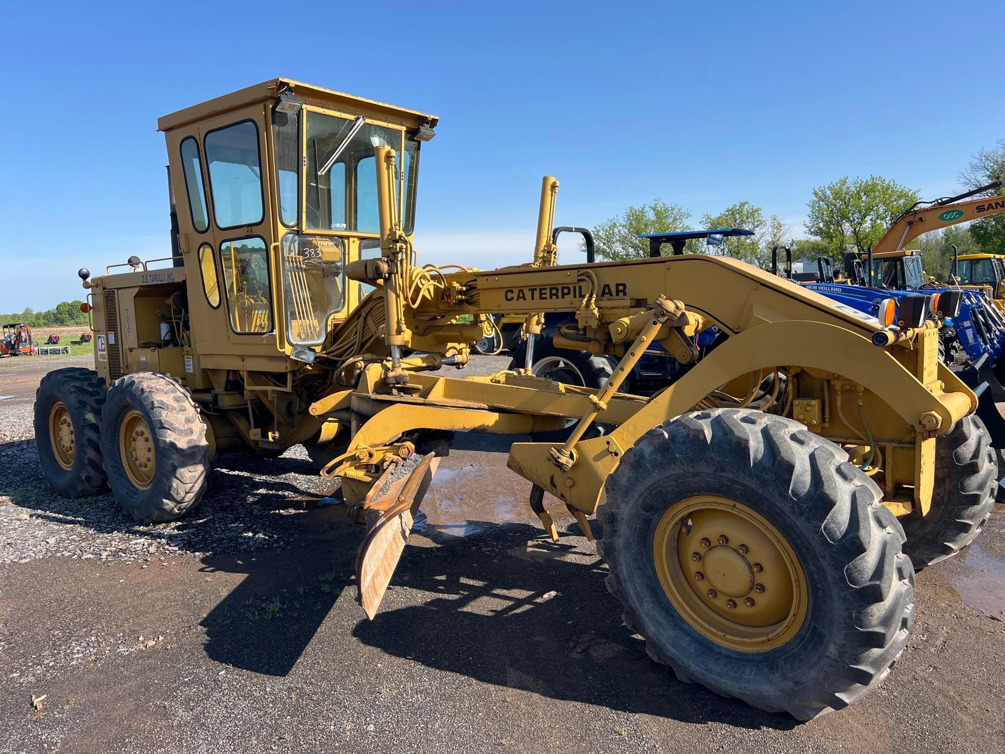 CAT 140G MOTOR GRADER SN:81V391 powered by Cat 3306 diesel engine, equipped with EROPS, 14ft. blade,