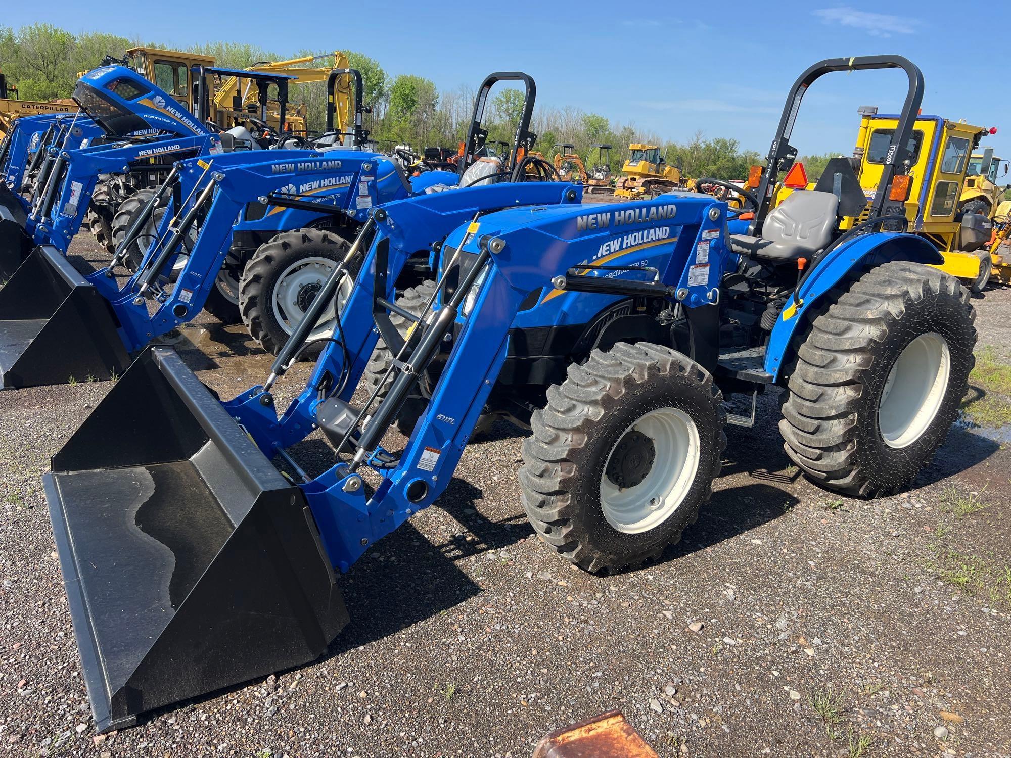 NEW NEW HOLLAND WORKMASTER 50 TRACTOR LOADER SN; NH5611773 4x4, powered by diesel engine, equipped