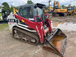 2018 TAKEUCHI TL6CR RUBBER TRACKED SKID STEER SN:406000196 powered by diesel engine, equipped with