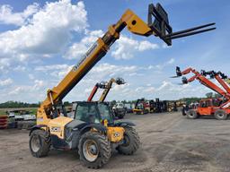 2016 JCB 509-42S TELESCOPIC FORKLIFT SN:2438136 4x4, powered by diesel engine, equipped with EROPS,