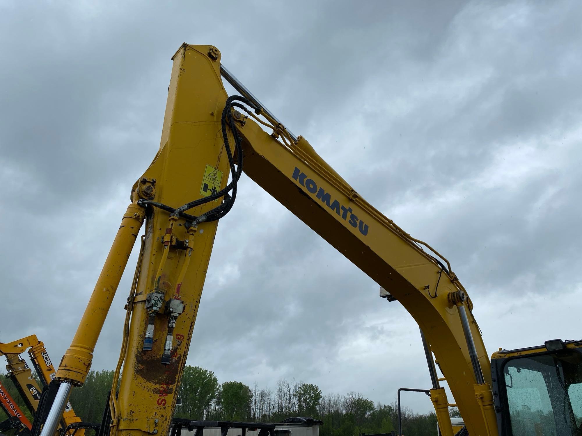 KOMATSU PC138US-8 HYDRAULIC EXCAVATOR SN:22326 powered by Komatsu SAA4D95LE-5 diesel engine, 97hp,