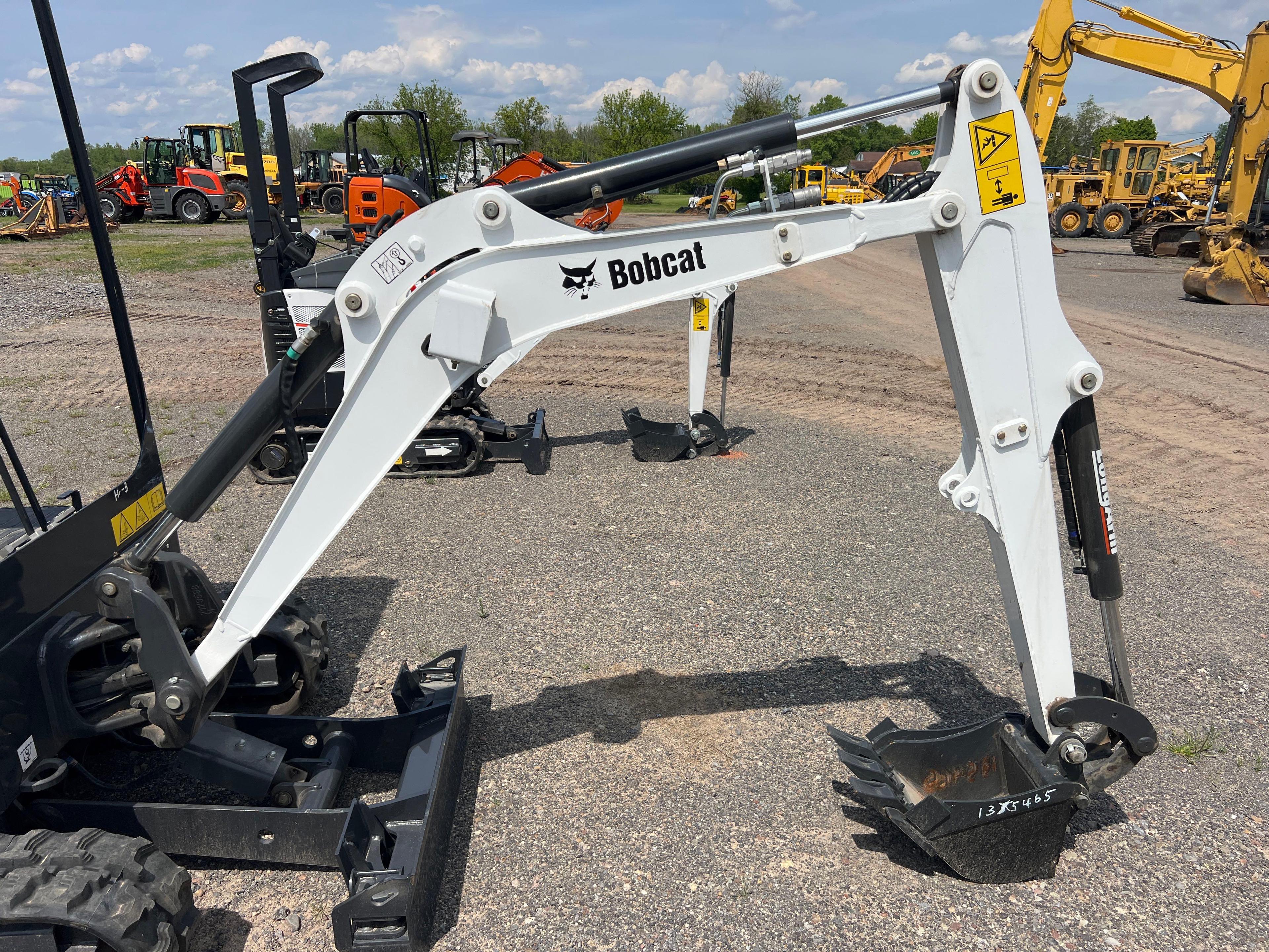 2023 BOBCAT E20 HYDRAULIC EXCAVATOR...SN-11607 powered by diesel engine, equipped with OROPS, front