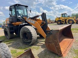 2018 CASE 721G RUBBER TIRED LOADER SN-246541 powered by diesel engine, equipped with EROPS, air,