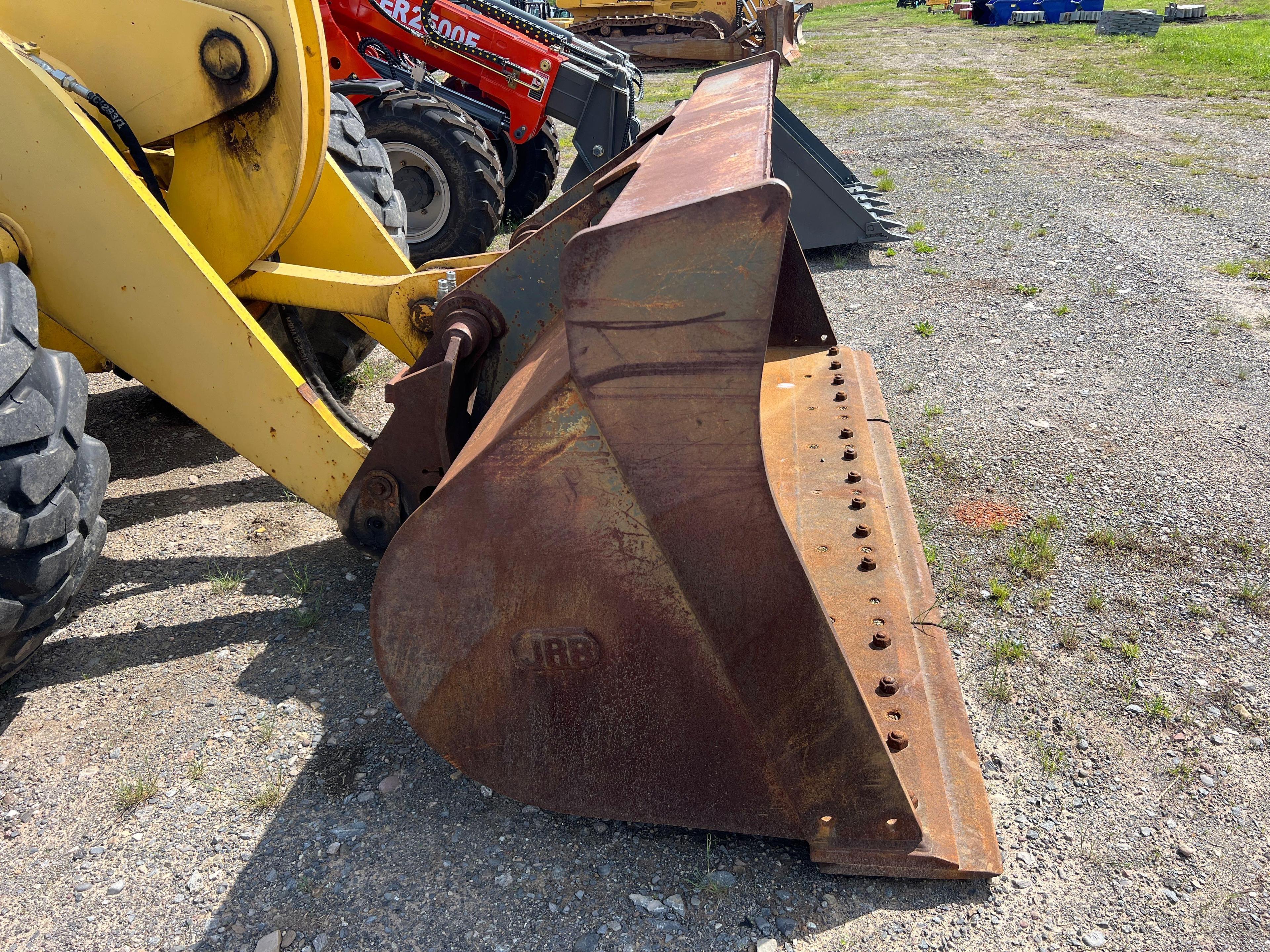 NEW HOLLAND LW170B RUBBER TIRED LOADER SN-00602 powered by New Holland diesel engine, equipped with