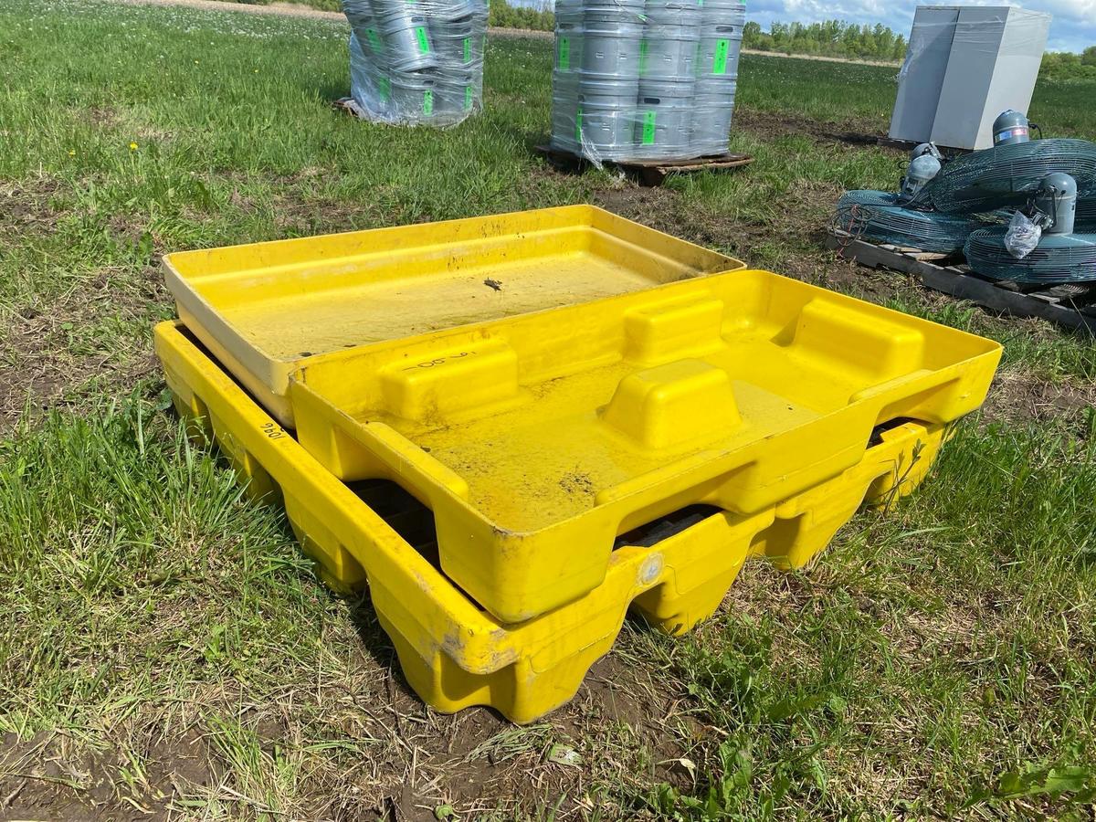 OIL CONTAINMENT PANS/BASIN SUPPORT EQUIPMENT