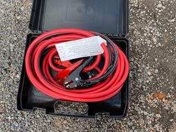 NEW 25FT. 800AMP EXTRA HEAVY DUTY BOOSTER CABLES NEW SUPPORT EQUIPMENT