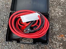 NEW 25FT. 800AMP EXTRA HEAVY DUTY BOOSTER CABLES NEW SUPPORT EQUIPMENT