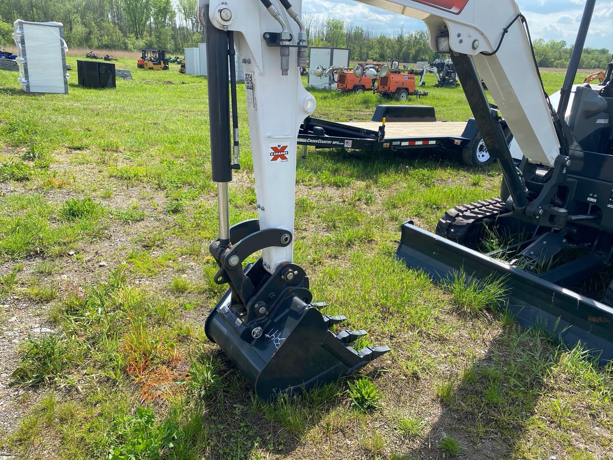 2023 BOBCAT E35i HYDRAULIC EXCAVATOR SN-15133 powered by diesel engine, equipped with OROPS, front