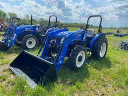 NEW UNUSED NEW HOLLAND WORKMASTER 70 TRACTOR LOADER 4x4, SN-50975 powered by diesel engine, equipped