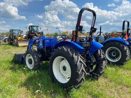 NEW UNUSED NEW HOLLAND WORKMASTER 70 TRACTOR LOADER 4x4, SN-50975 powered by diesel engine, equipped