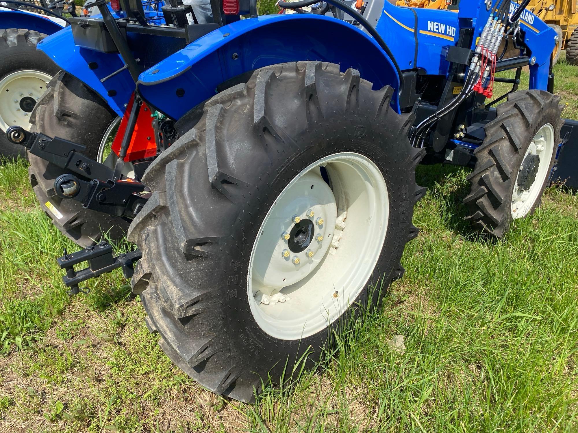 NEW UNUSED NEW HOLLAND WORKMASTER 70 TRACTOR LOADER 4x4, SN-50975 powered by diesel engine, equipped