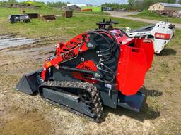 NEW EGN EG360 MINI TIRED LOADER SN-360240416 with 40in. Digging bucket.