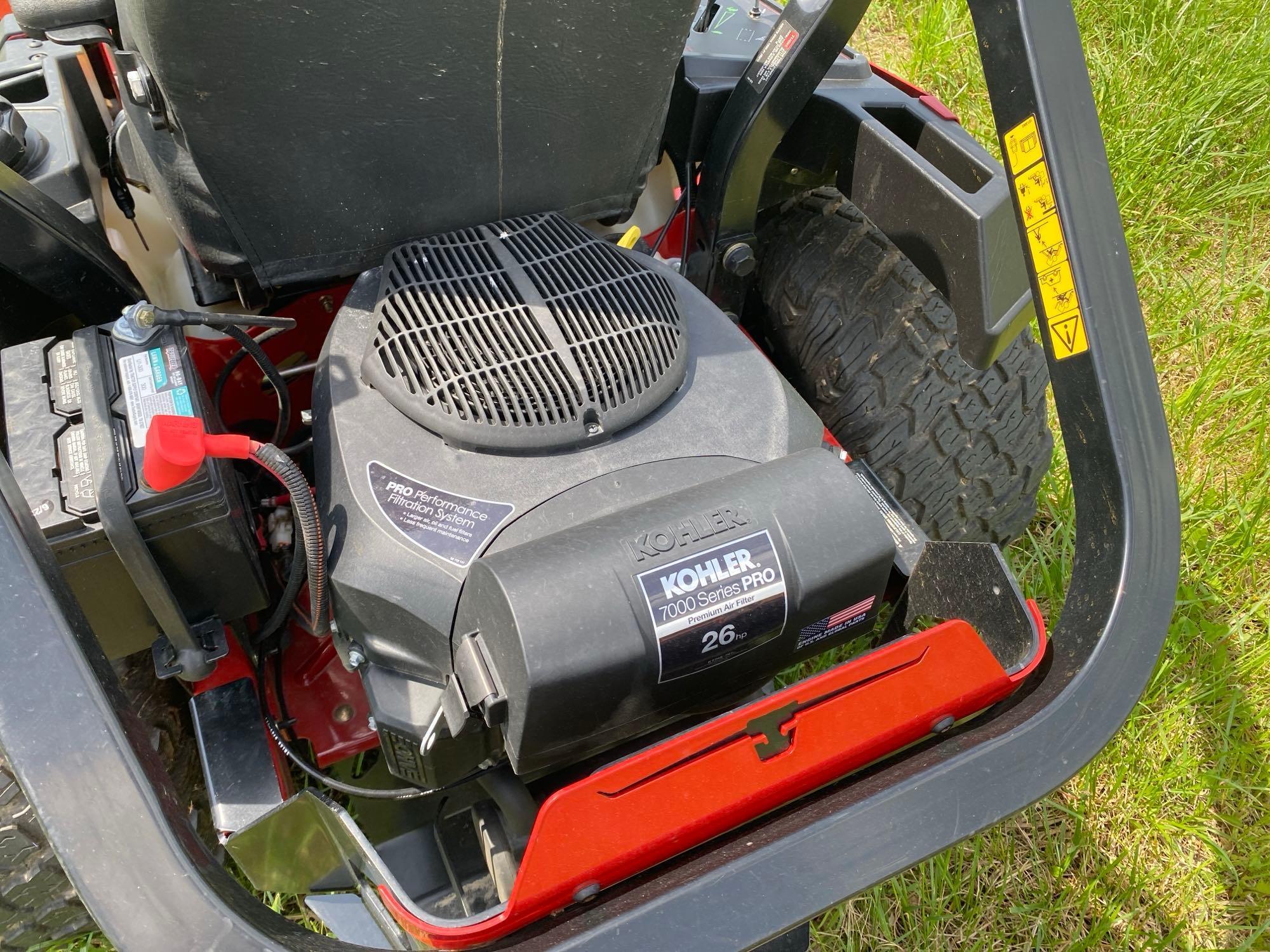 2023 TORO TIME CUTTER COMMERCIAL MOWER SN-76601 powered by diesel engine, equipped with 60in.