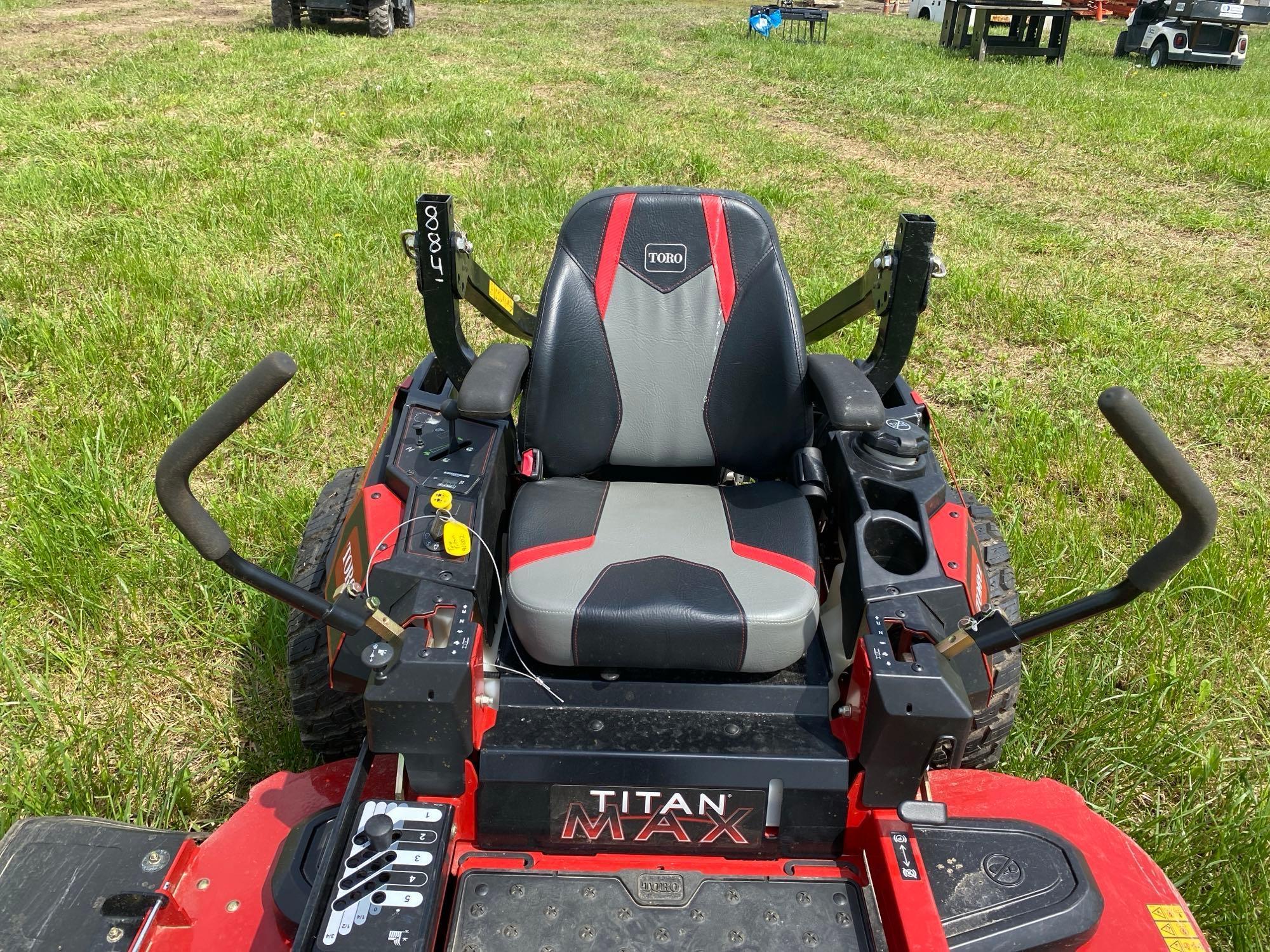 2023 TORO TIME CUTTER COMMERCIAL MOWER SN-76601 powered by diesel engine, equipped with 60in.