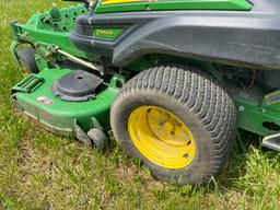 JOHN DEERE Z960R COMMERCIAL MOWER SN-010061 powered by gas engine, equipped with 60in. cutting deck,