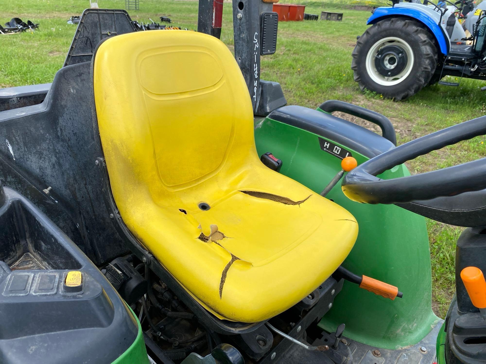 JOHN DEERE 3025E UTILITY TRACTOR SN-148497 4x4, powered by John Deere diesel engine, equipped with