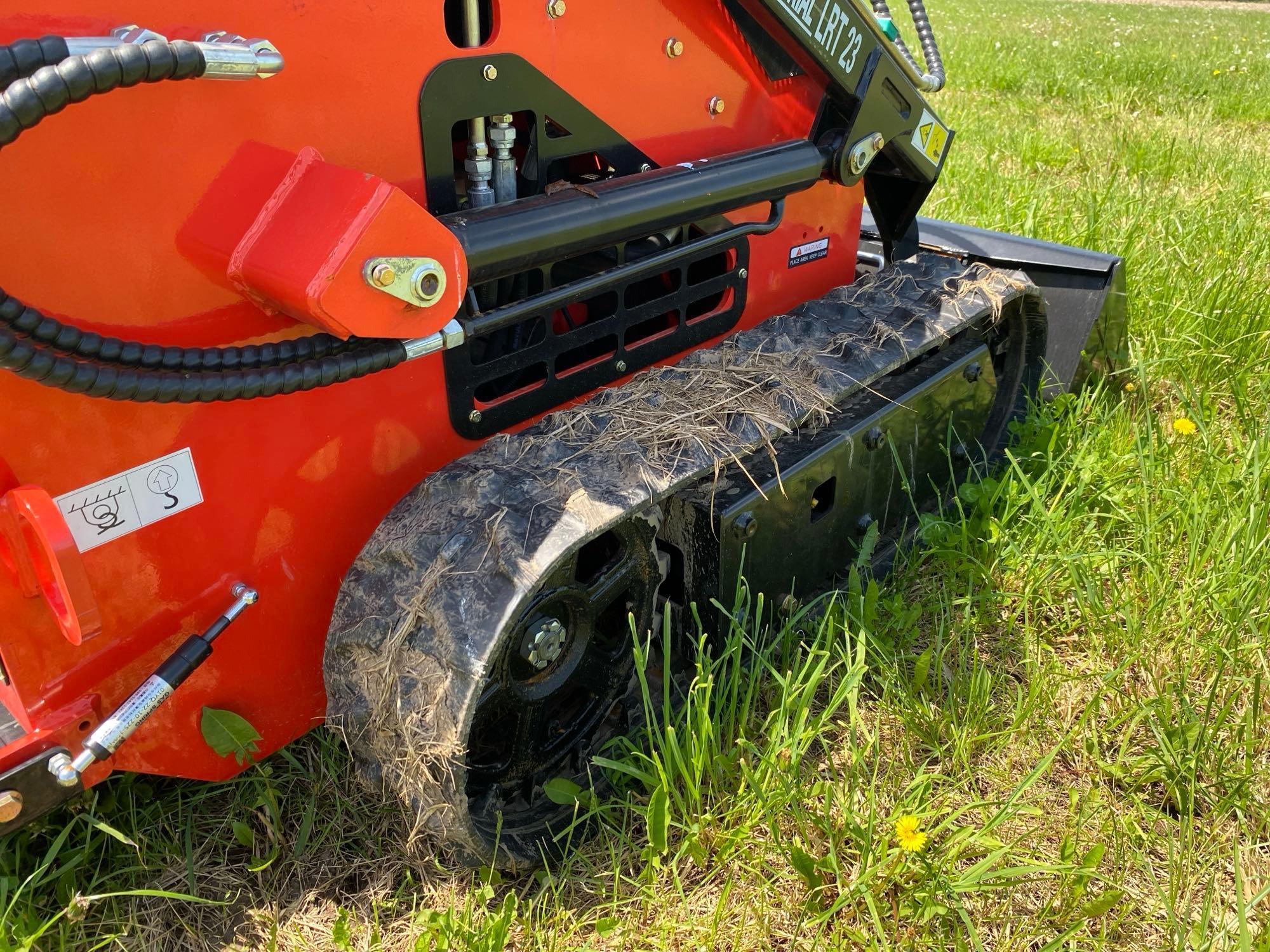 NEW AGROTK LRT23 MINI TRACK LOADER... SN-0661 powered by Briggs & Stratton gas engine, 23HP, rubber