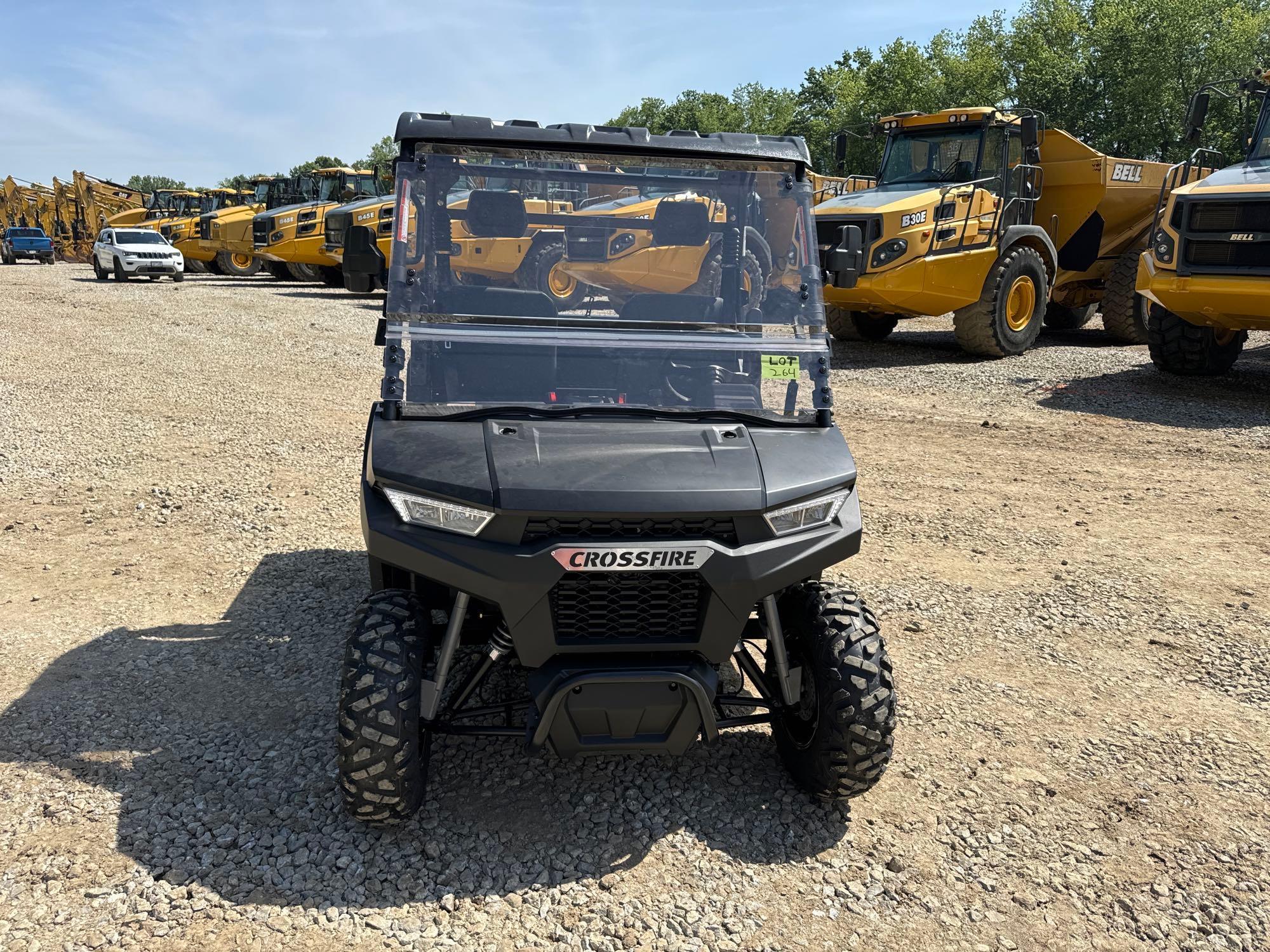 NEW UNUSED CROSSFIRE LH200U UTILITY VEHICLE powered by 177CC EFI gas engine, equipped with ROPS,