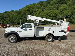 2016 DODGE 4500 BUCKET TRUCK VN:112003 powered by 6.4L Hemi gas engine, equipped with Allison