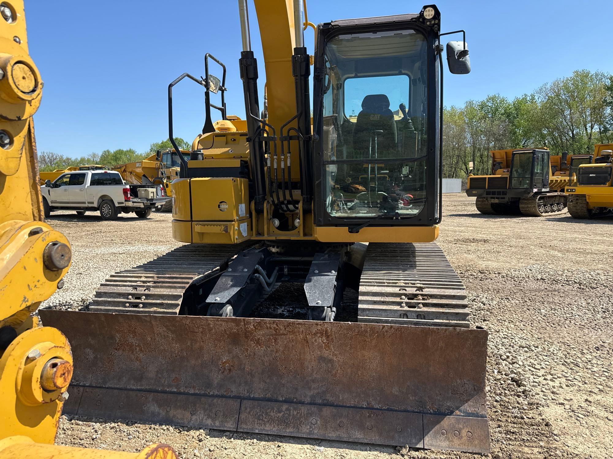 2021 CAT 315 HYDRAULIC EXCAVATOR SN:WKX10578 powered by Cat diesel engine, equipped with deluxe cab,