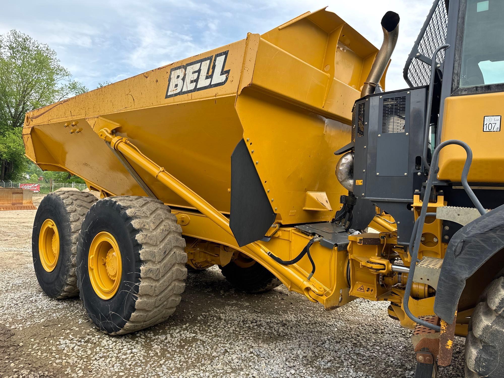 2017 BELL B30E ARTICULATED HAUL TRUCK SN:2007229 6x6, powered by diesel engine, equipped with Cab,