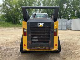 2018 CAT 299D2 XPS RUBBER TRACKED SKID STEER SN:FD203272 powered by Cat diesel engine, equipped with