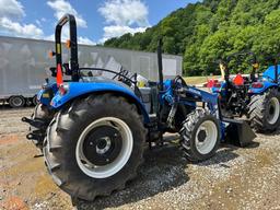 2022 NEW HOLLAND WORKMASTER 75 TRACTOR LOADER SN-03755, 4x4, powered by diesel engine, equipped with