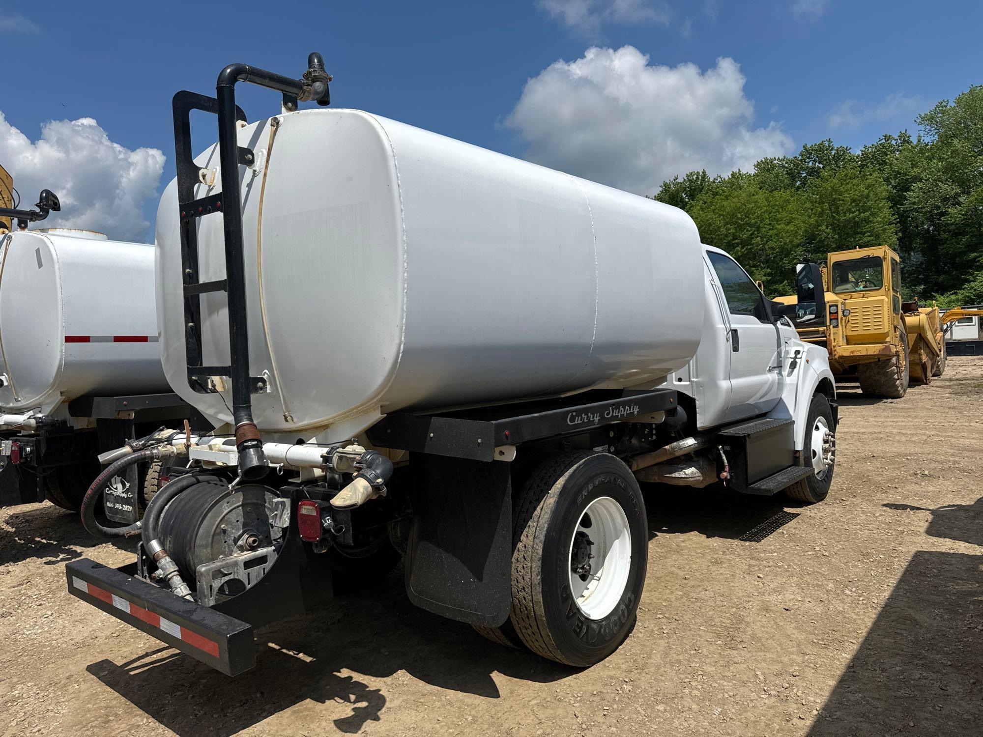 2018 FORD F750 WATER TRUCK VN:DF05252 powered by 6.7L diesel engine, equipped with automatic