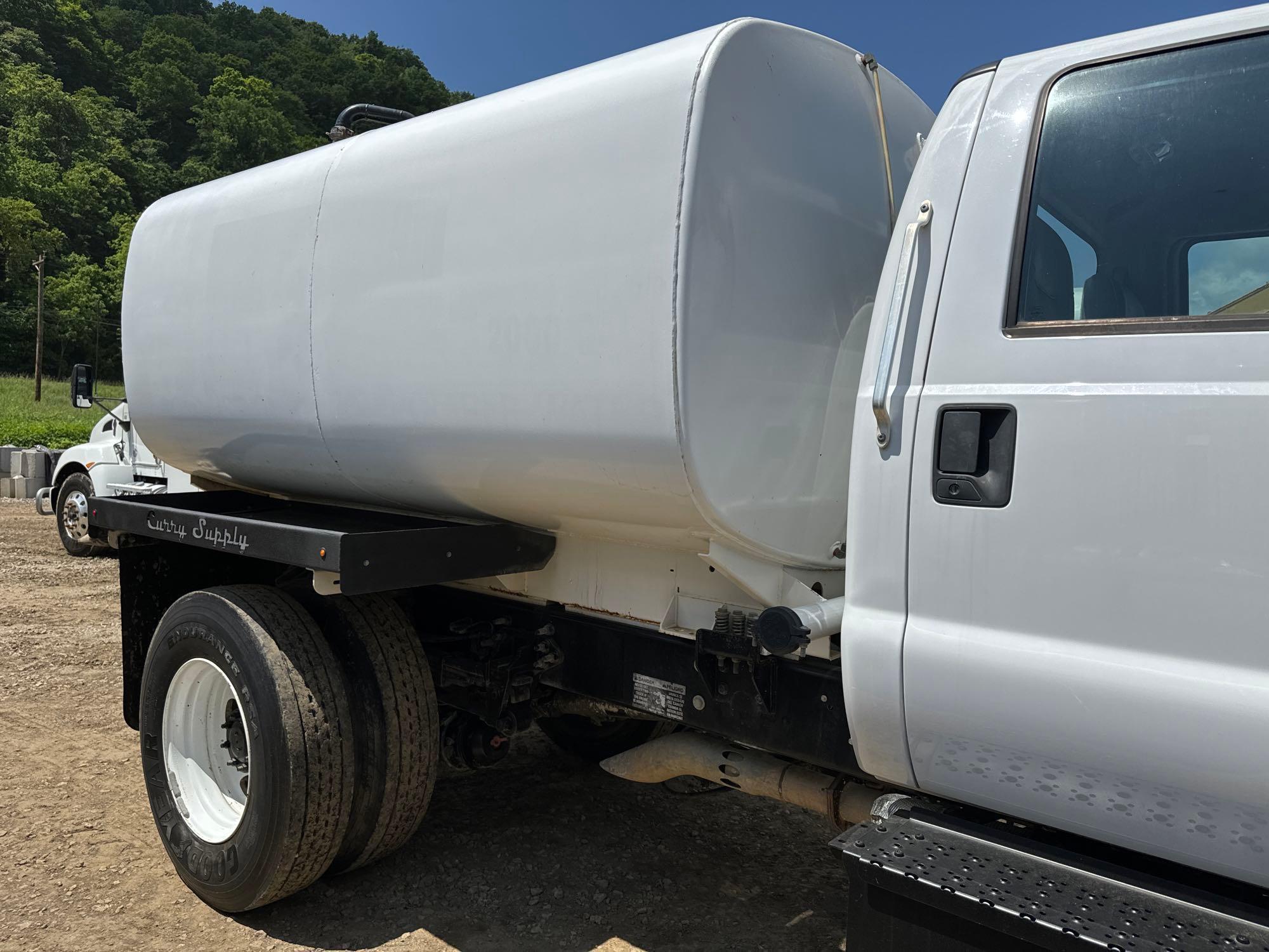 2018 FORD F750 WATER TRUCK VN:DF05252 powered by 6.7L diesel engine, equipped with automatic