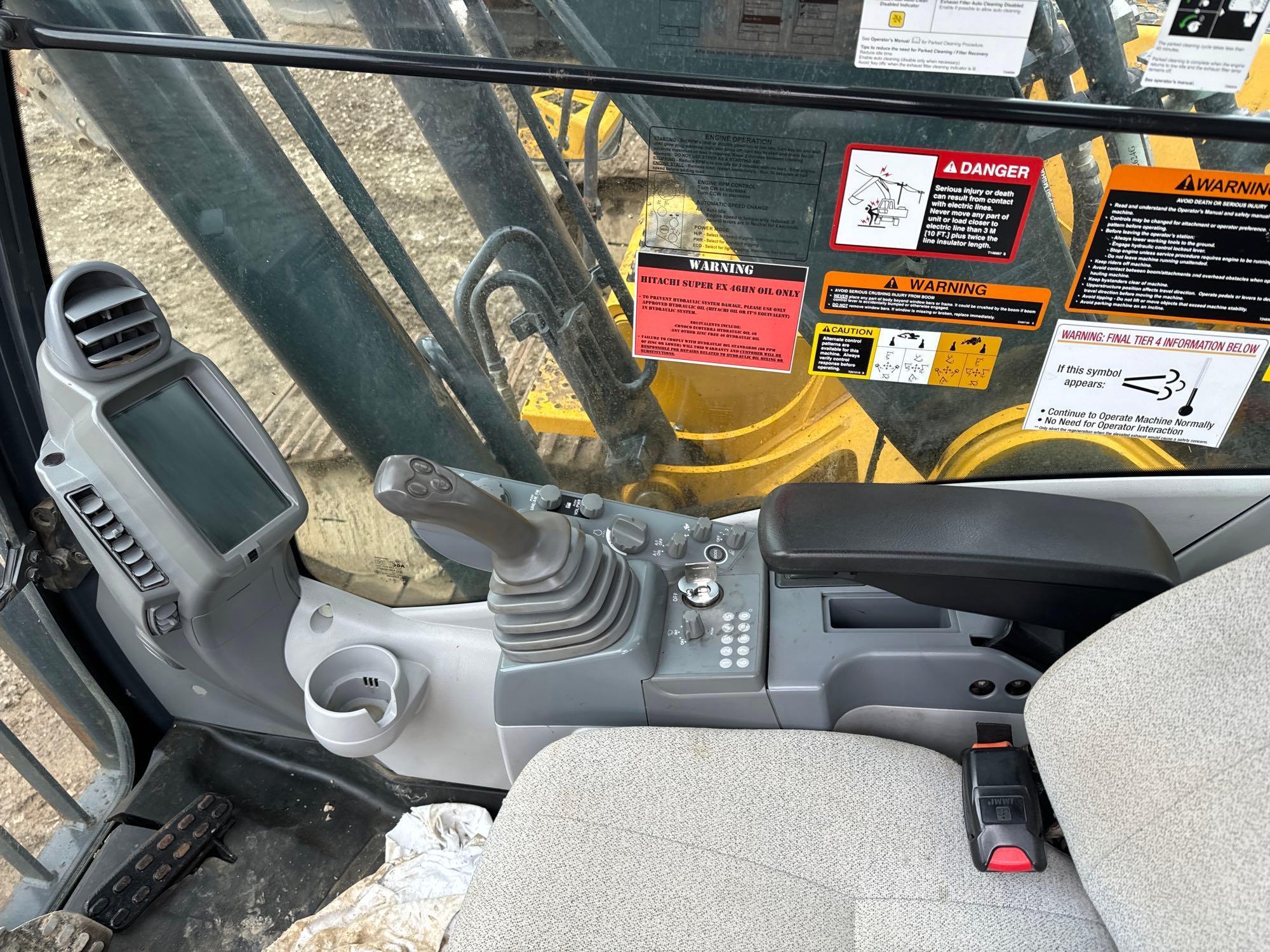 2020 JOHN DEERE 210GLC HYDRAULIC EXCAVATOR SN:527452 powered by John Deere diesel engine, equipped