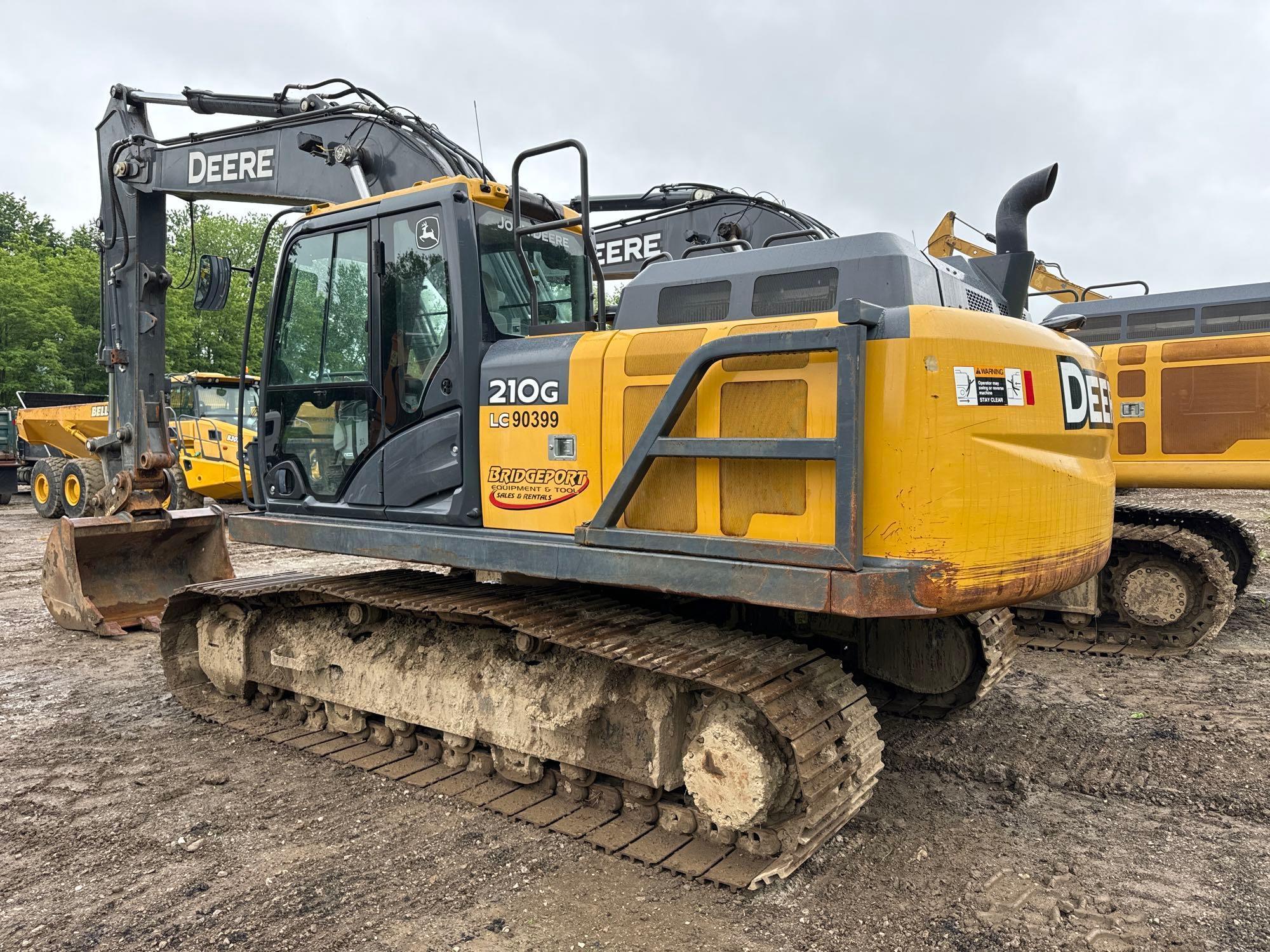 2020 JOHN DEERE 210GLC HYDRAULIC EXCAVATOR SN:527452 powered by John Deere diesel engine, equipped