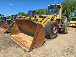 KOMATSU WA500 RUBBER TIRED LOADER SN:PA70242 powered by Komatsu diesel engine, equipped with EROPS,