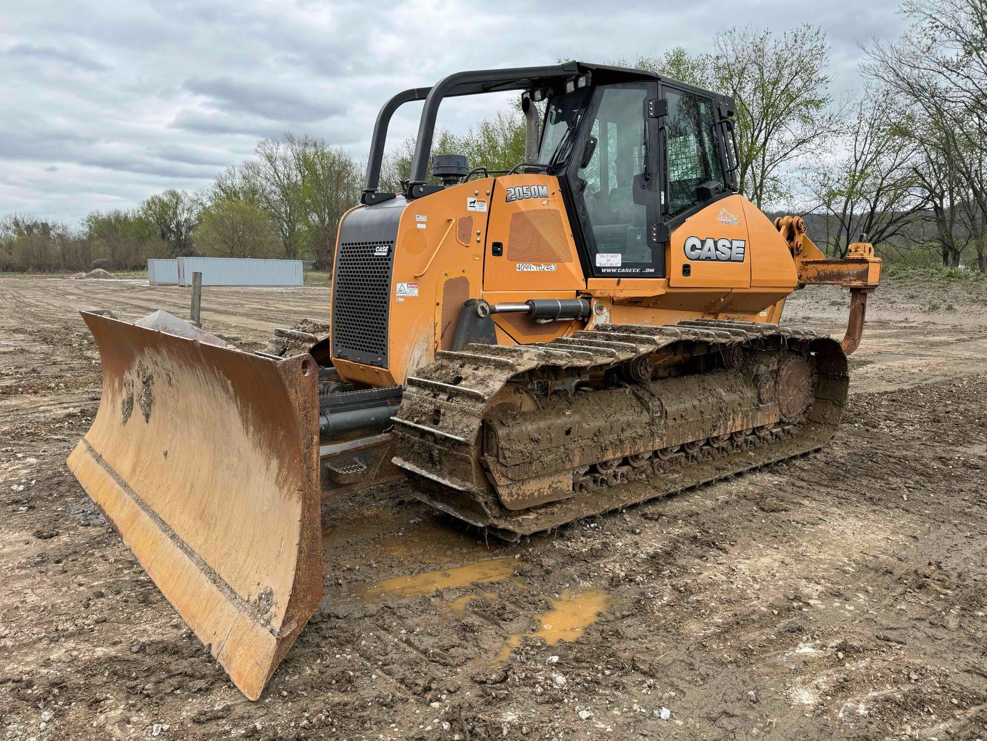 2015 CASE 2050MWT CRAWLER TRACTOR SN-20060, powered by Case diesel engine, equipped with EROPS, air