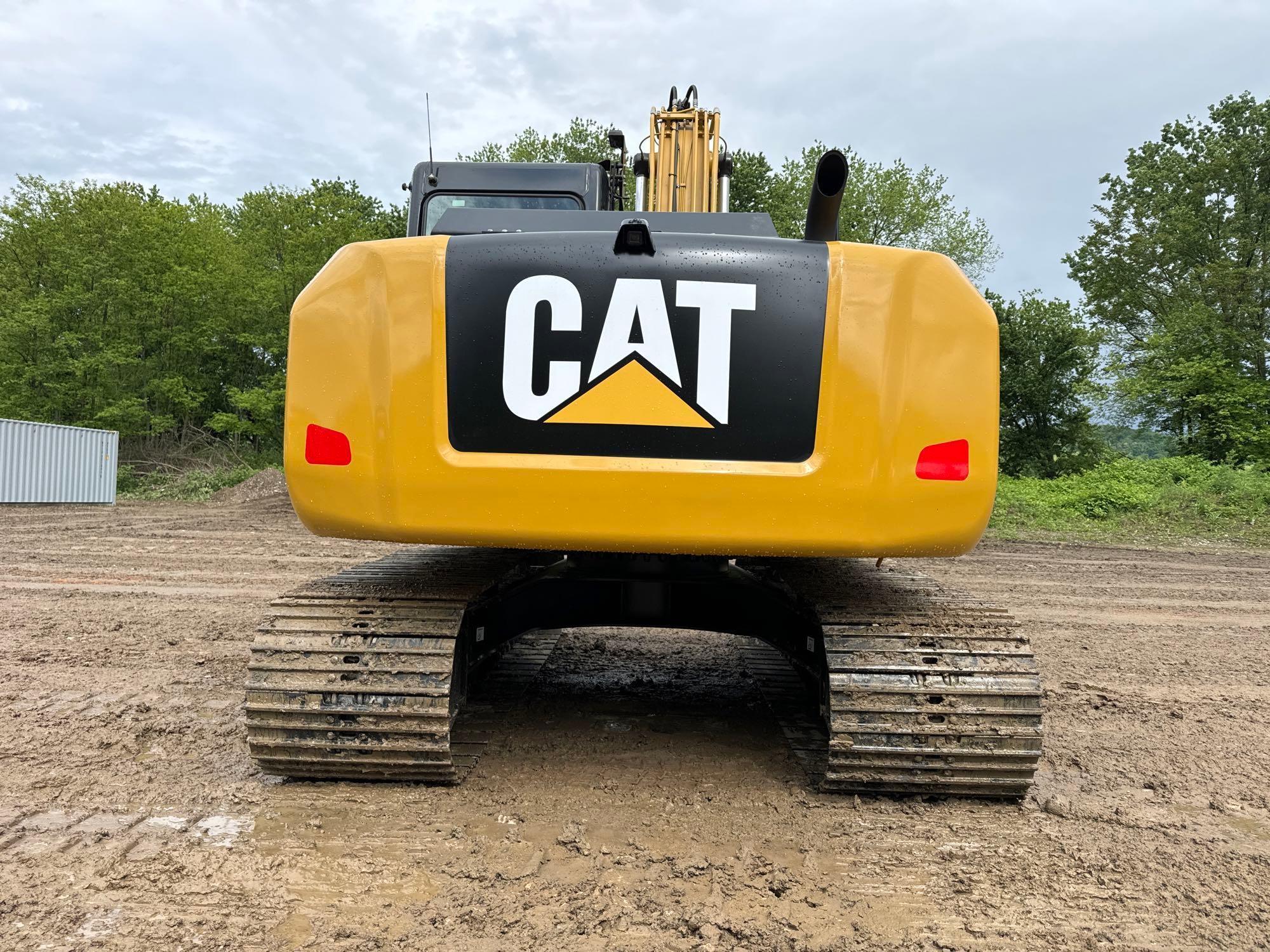 2020 CAT 313FLGC HYDRAULIC EXCAVATOR SN:GJD10368 powered by Cat diesel engine, equipped with Cab,