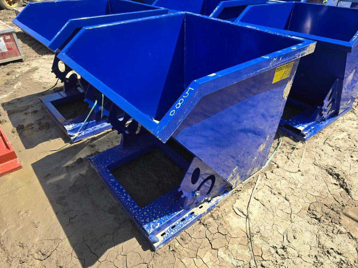 NEW GREATBEAR 1 YARD SELF DUMPING HOPPER SCRAP RECYCLING EQUIPMENT