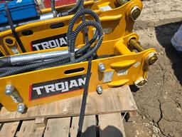 NEW TROJAN HYDRAULIC HAMMER 40mm pins fits to: Cat 303/305.5/304, Case, New Holland, Kobelco SK35,