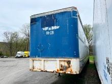 1992 FRUEHAUF 53FT. VAN TRAILER VN:32144 equipped with 53ft. X 102in. Van body, spring suspension,