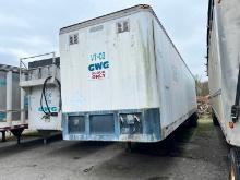 1987 FRUEHAUF FB9-F2-48 VAN TRAILER VN:1H2V04826HE034128 equipped with 48ft. Van body, swing rear