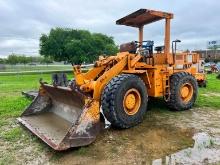 HYUNDAI HL-17 RUBBER TIRED LOADER SN:W0299 powered by Cummins diesel engine, equipped with OROPS, GP