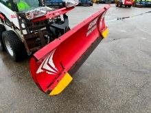 WESTERN 8FT.-10FT. WIDEOUT POWER ANGLE SNOW PLOW, ULTRAMOUNT 2 SNOW EQUIPMENT. Located: 4810 Lilac