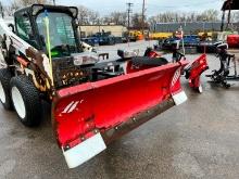 WESTERN 8FT.-10FT. WIDEOUT POWER ANGLE SNOW PLOW, ULTRAMOUNT 2 SNOW EQUIPMENT. Located: 4810 Lilac